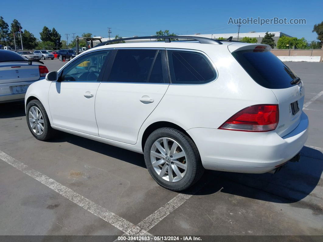 2011 Volkswagen Jetta Sportwagen 2.0l Tdi White vin: 3VWML7AJ9BM661967