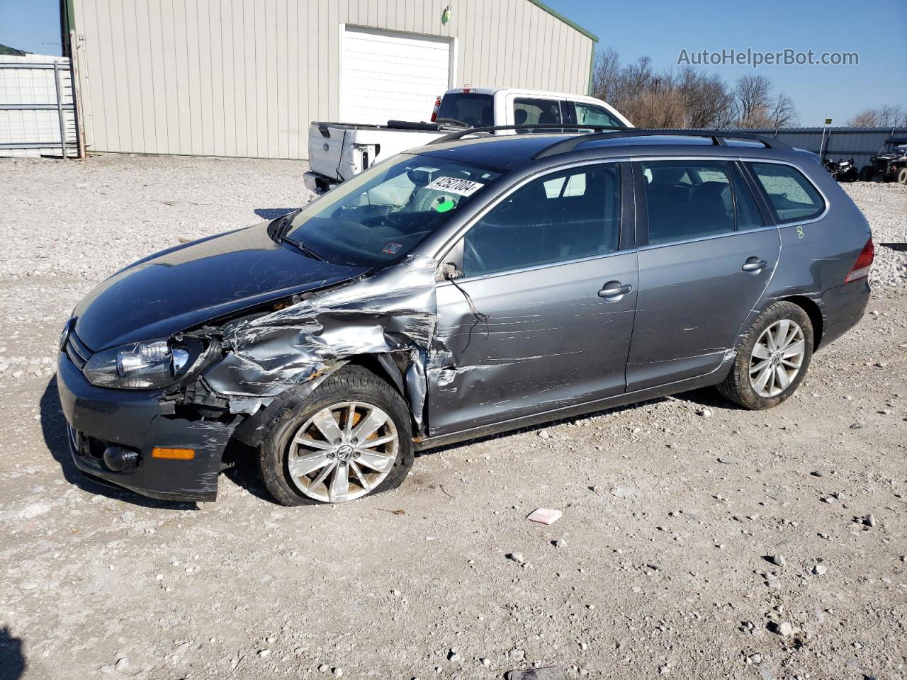 2011 Volkswagen Jetta Tdi Gray vin: 3VWML7AJ9BM703585