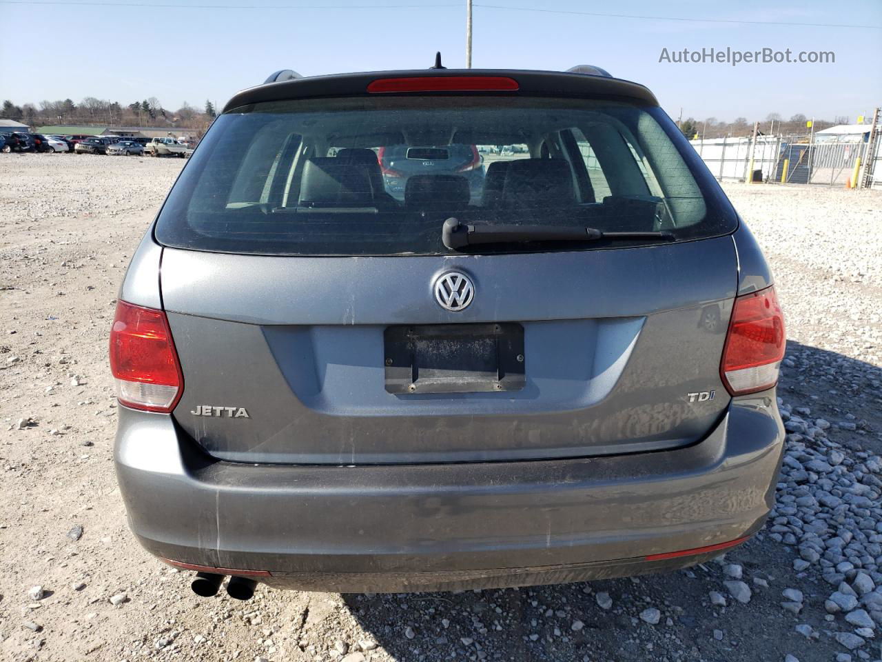 2011 Volkswagen Jetta Tdi Gray vin: 3VWML7AJ9BM703585