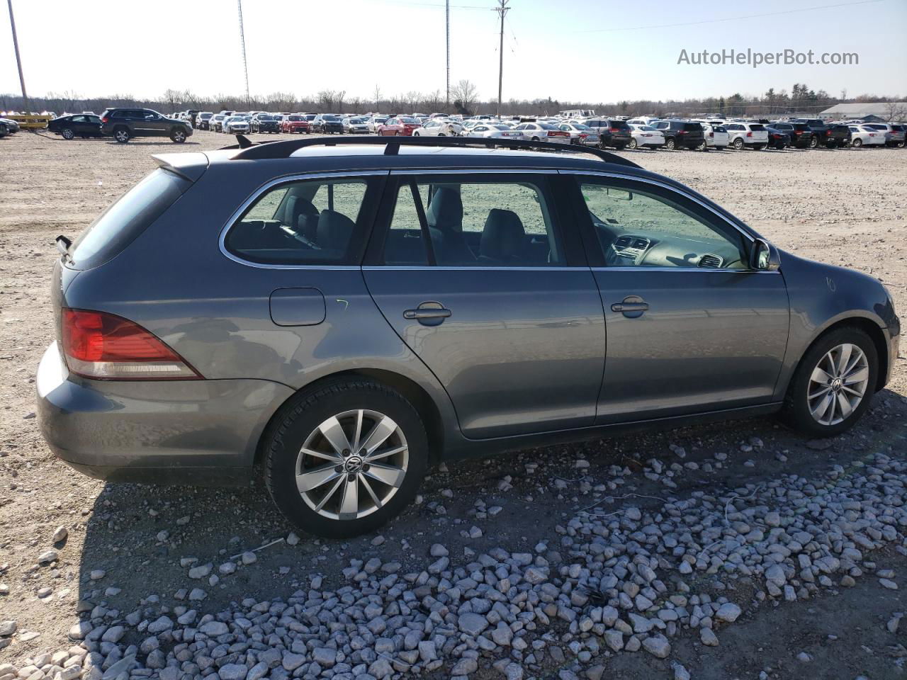 2011 Volkswagen Jetta Tdi Gray vin: 3VWML7AJ9BM703585