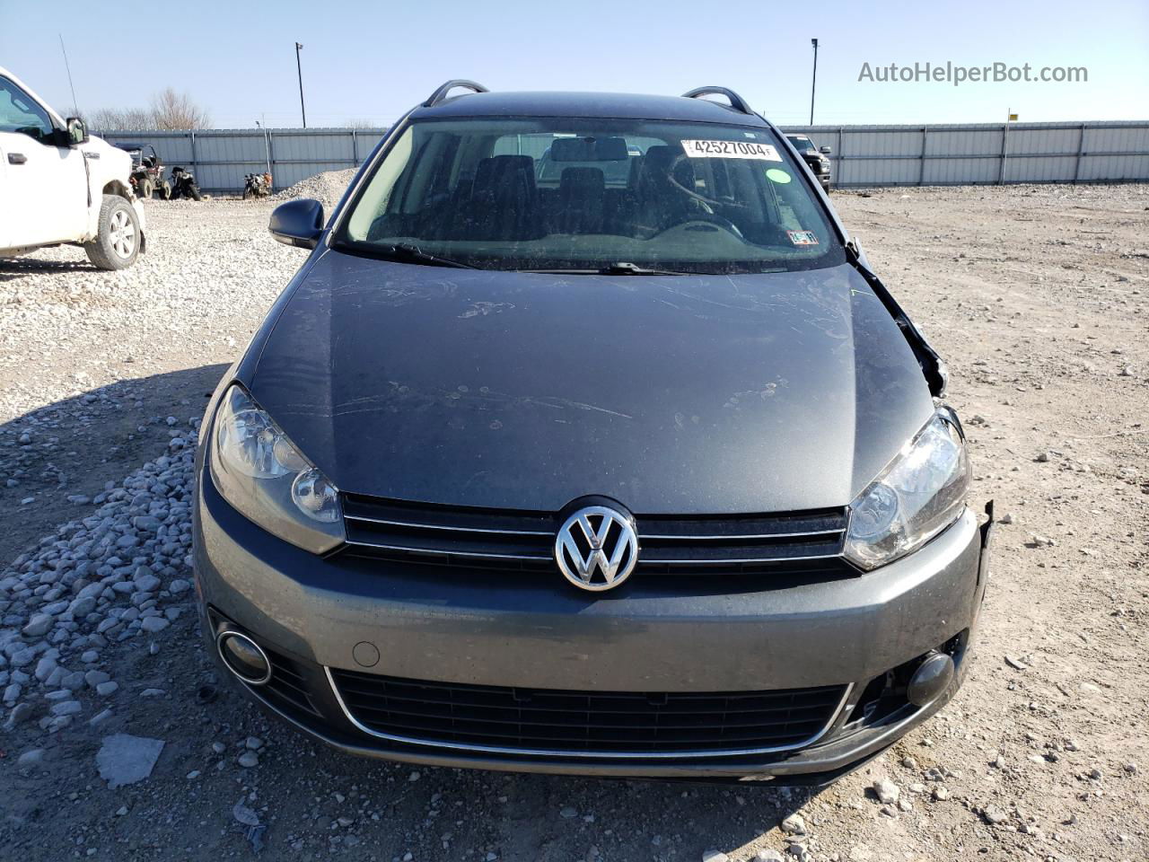 2011 Volkswagen Jetta Tdi Gray vin: 3VWML7AJ9BM703585