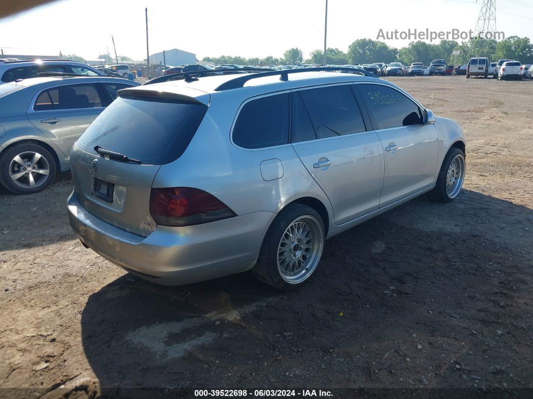 2012 Volkswagen Jetta Sportwagen 2.0l Tdi Silver vin: 3VWML7AJ9CM662361