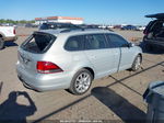 2011 Volkswagen Jetta Sportwagen 2.0l Tdi Silver vin: 3VWML8AJ4BM601777