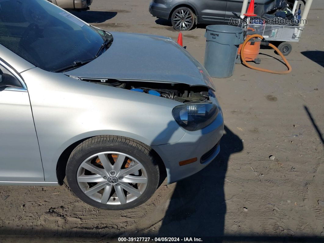 2011 Volkswagen Jetta Sportwagen 2.0l Tdi Silver vin: 3VWML8AJ4BM601777