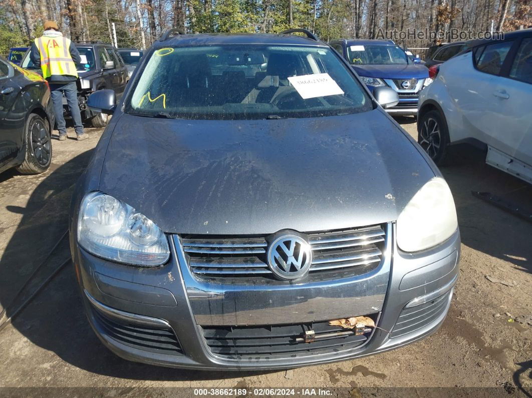 2009 Volkswagen Jetta Sportwagen S Серый vin: 3VWMM71K99M265554