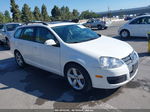 2009 Volkswagen Jetta 2.5l S White vin: 3VWMZ81K79M281520