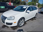 2009 Volkswagen Jetta 2.5l S White vin: 3VWMZ81K79M281520