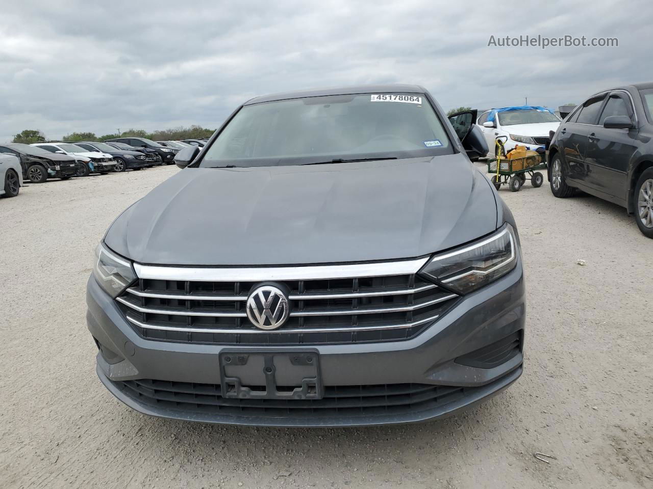 2019 Volkswagen Jetta S Gray vin: 3VWN57BU0KM199211