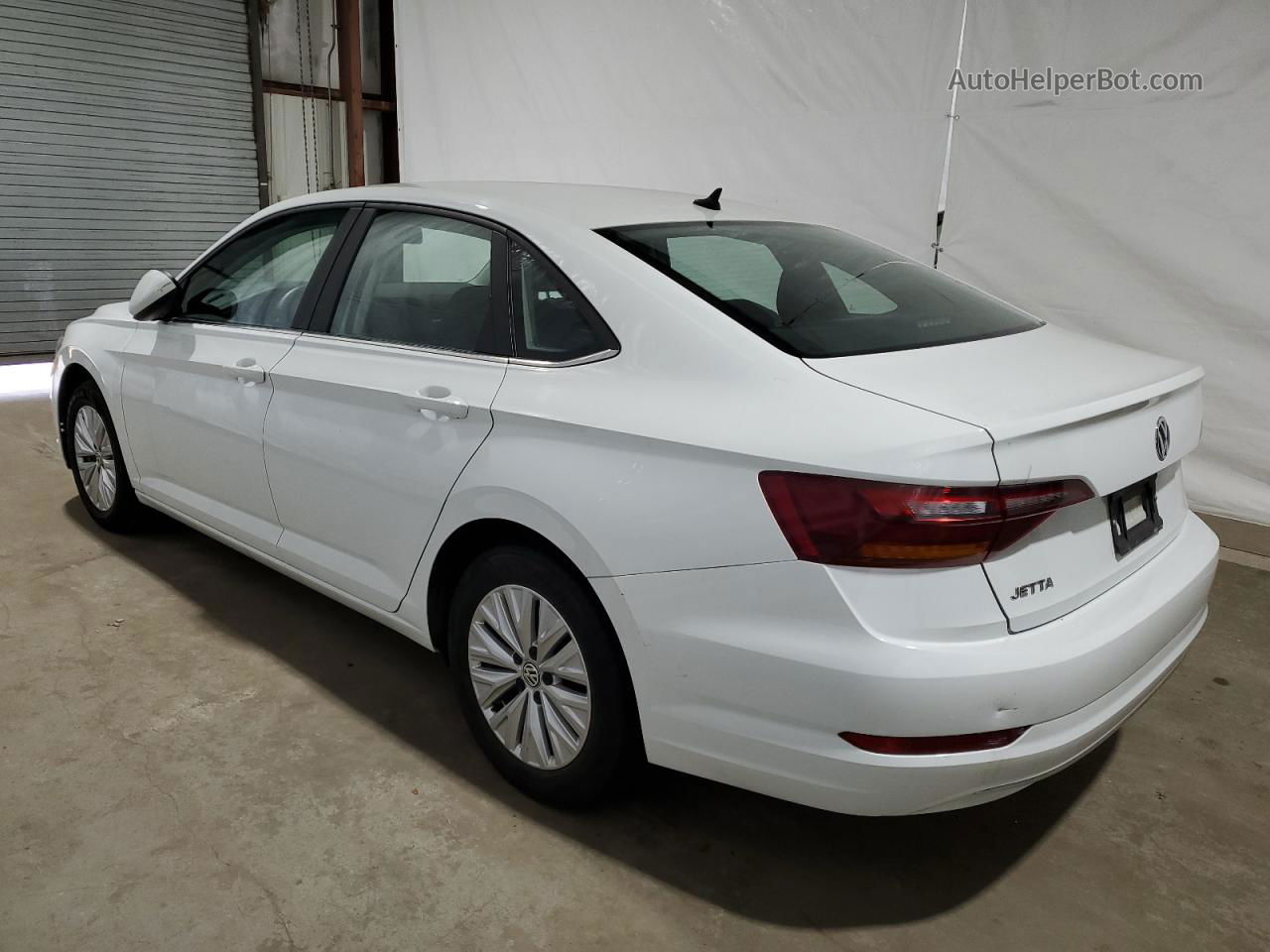 2019 Volkswagen Jetta S White vin: 3VWN57BU0KM216511