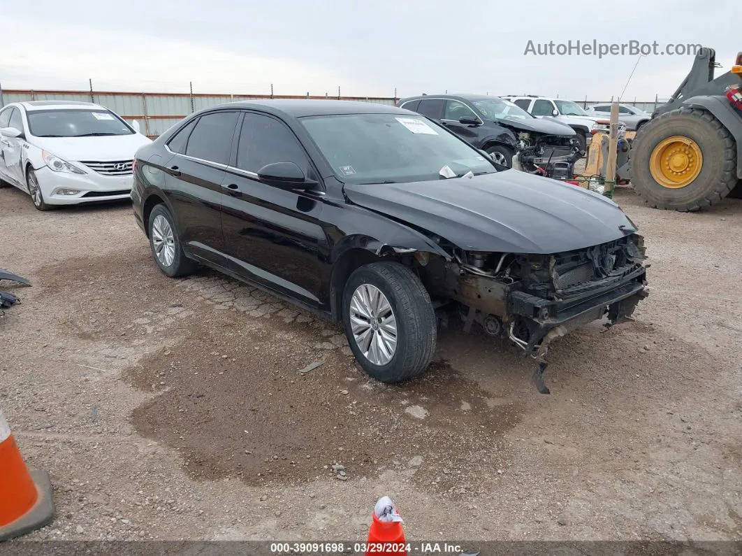 2019 Volkswagen Jetta 1.4t S Черный vin: 3VWN57BU1KM005544