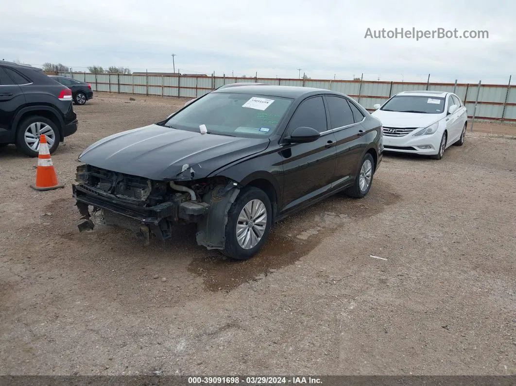 2019 Volkswagen Jetta 1.4t S Black vin: 3VWN57BU1KM005544