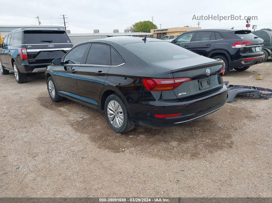 2019 Volkswagen Jetta 1.4t S Black vin: 3VWN57BU1KM005544