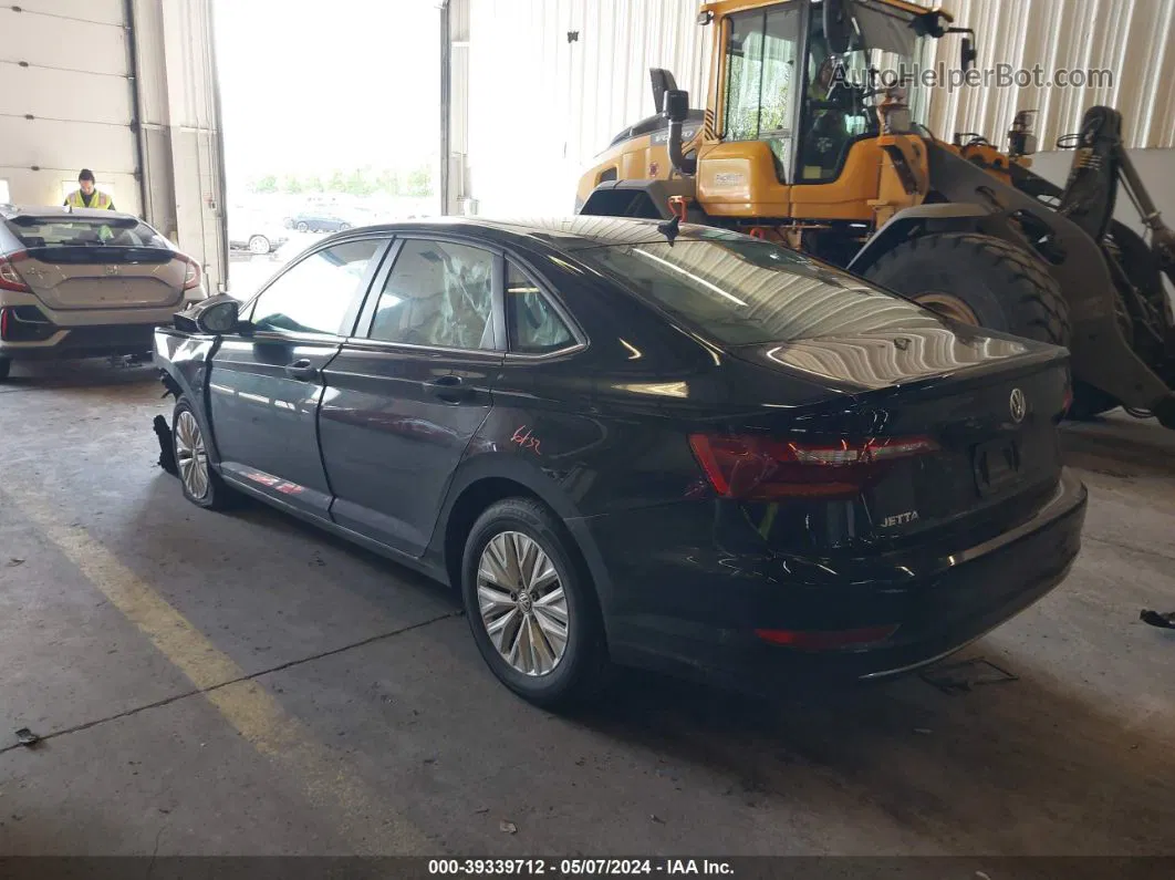 2019 Volkswagen Jetta 1.4t S Black vin: 3VWN57BU1KM076694