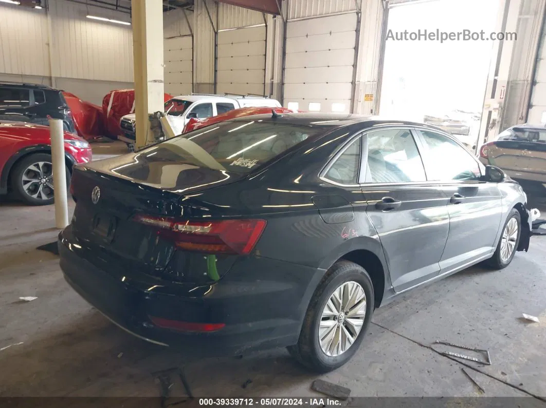 2019 Volkswagen Jetta 1.4t S Black vin: 3VWN57BU1KM076694