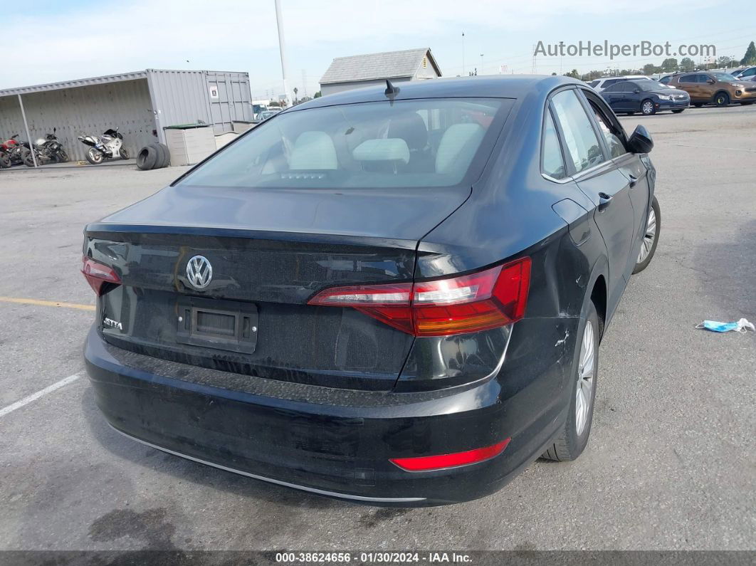 2019 Volkswagen Jetta 1.4t S Black vin: 3VWN57BU3KM076860