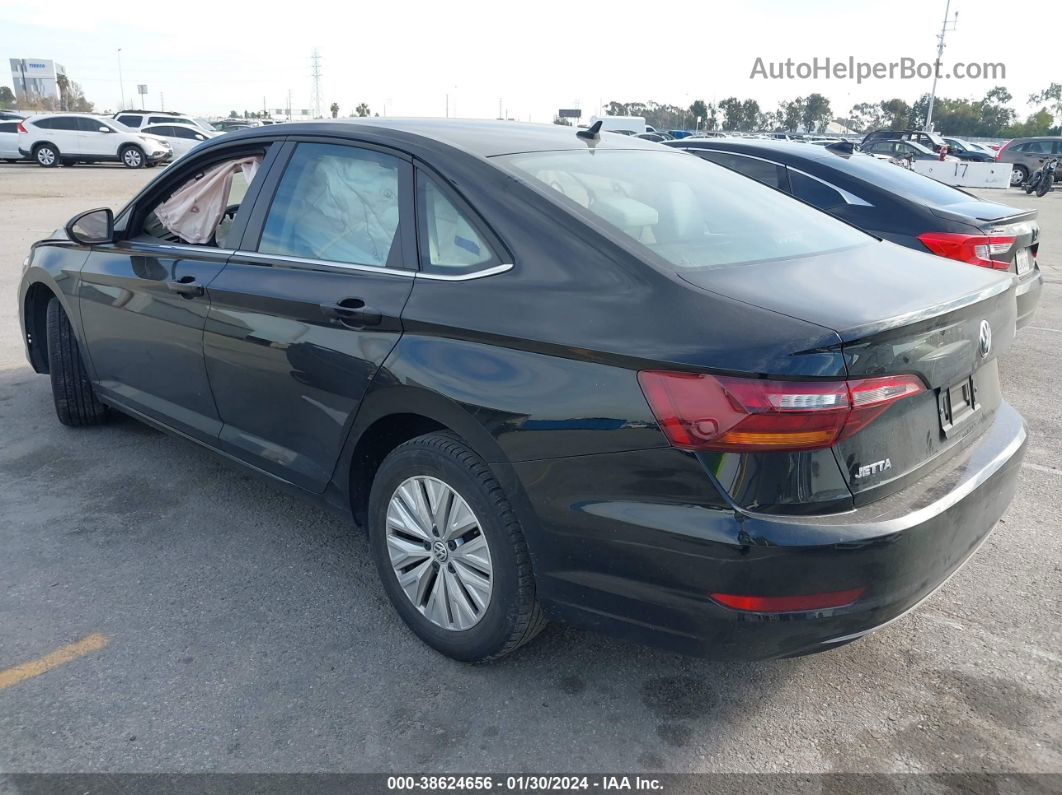 2019 Volkswagen Jetta 1.4t S Black vin: 3VWN57BU3KM076860