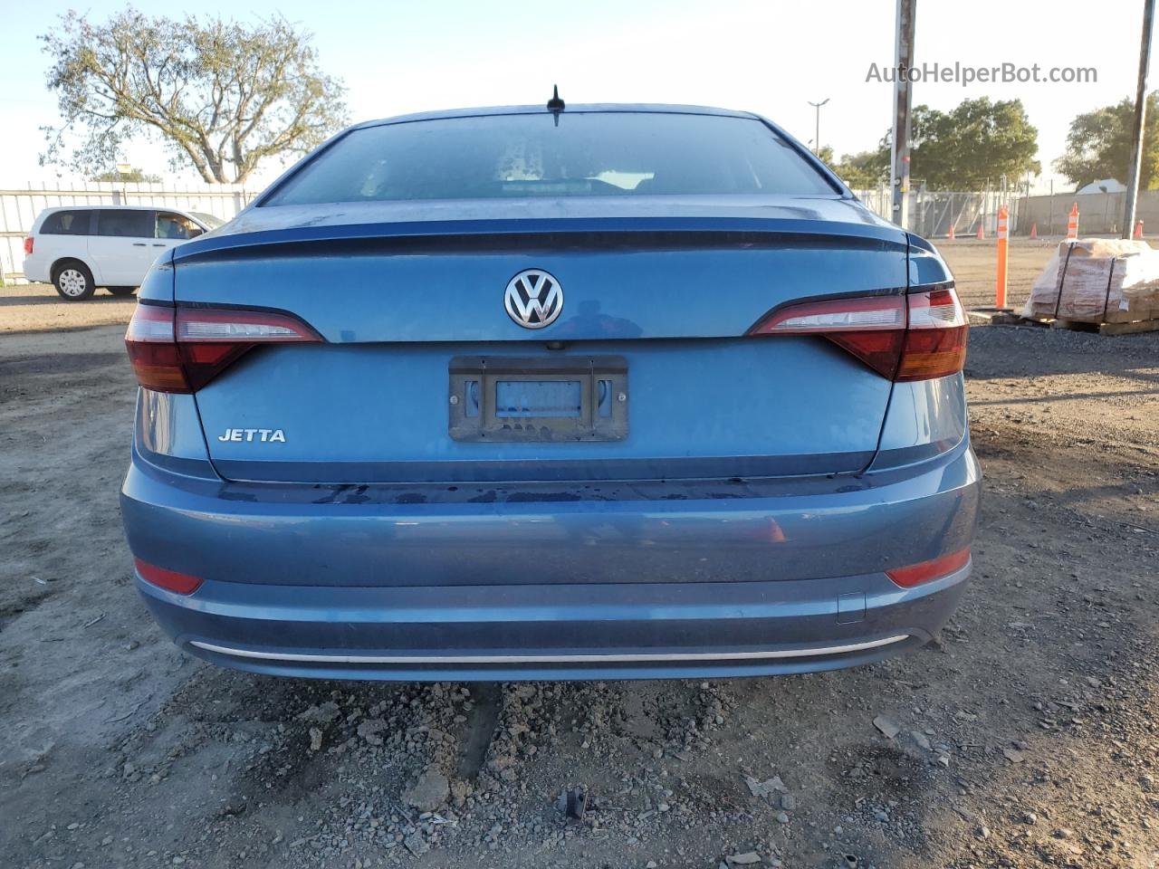 2019 Volkswagen Jetta S Blue vin: 3VWN57BU3KM104012