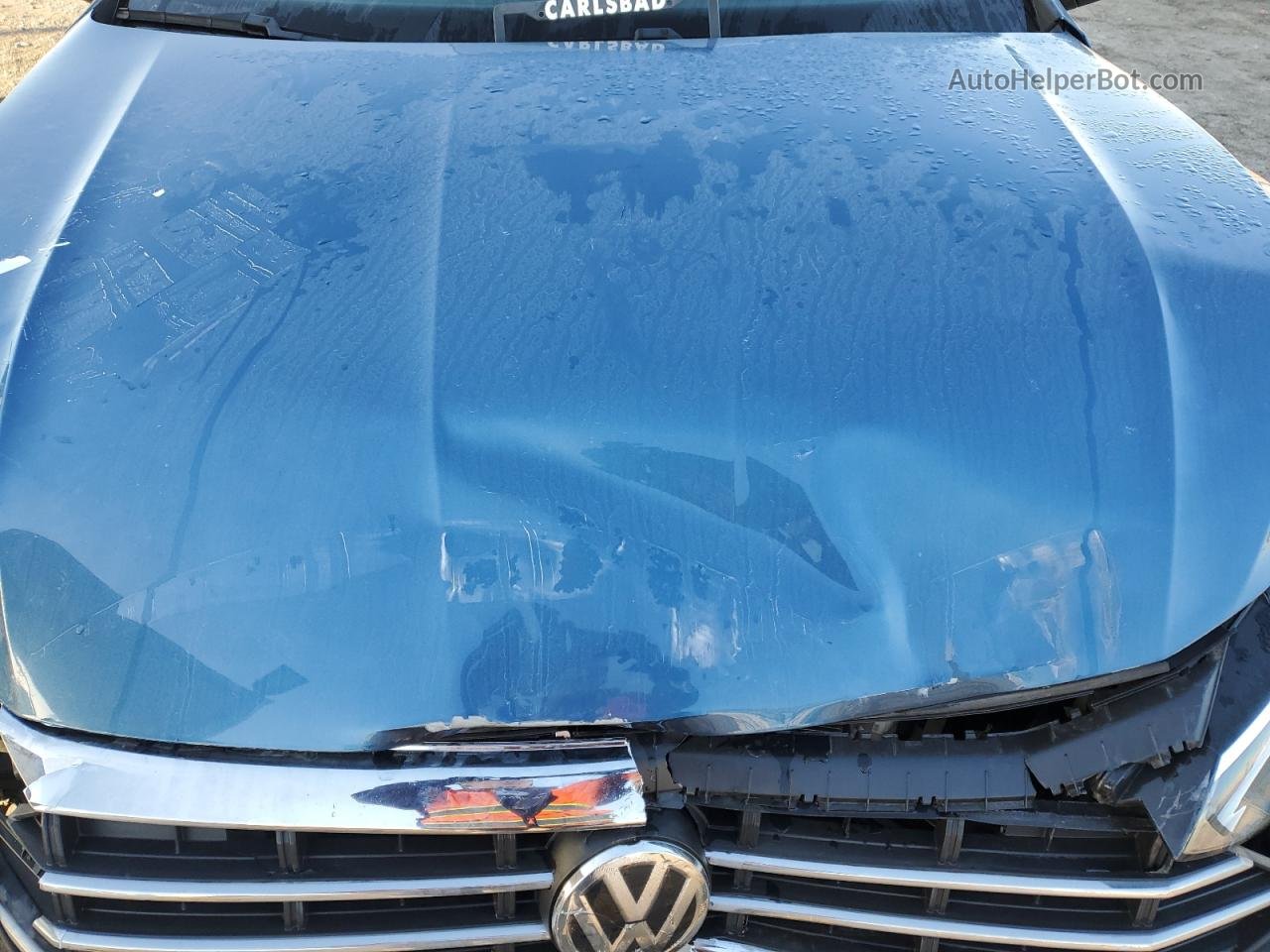 2019 Volkswagen Jetta S Blue vin: 3VWN57BU3KM104012