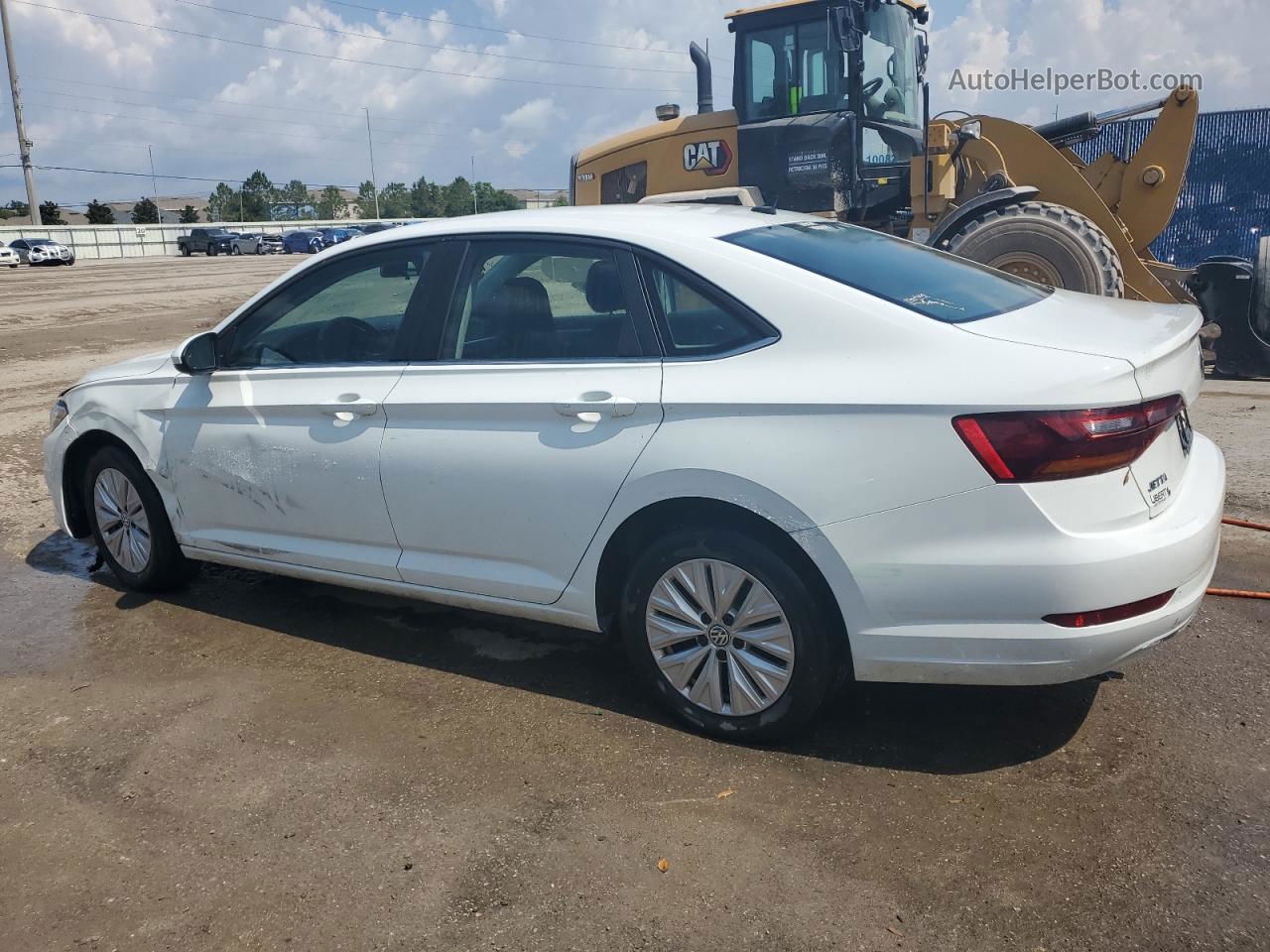 2019 Volkswagen Jetta S White vin: 3VWN57BU3KM266092