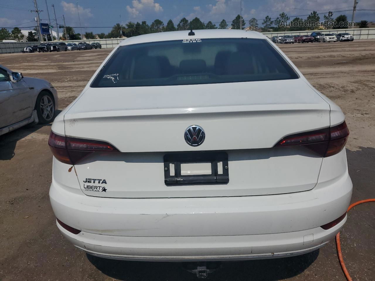 2019 Volkswagen Jetta S Белый vin: 3VWN57BU3KM266092