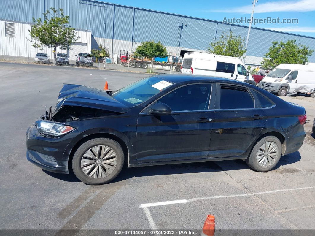 2019 Volkswagen Jetta S Black vin: 3VWN57BU4KM007028