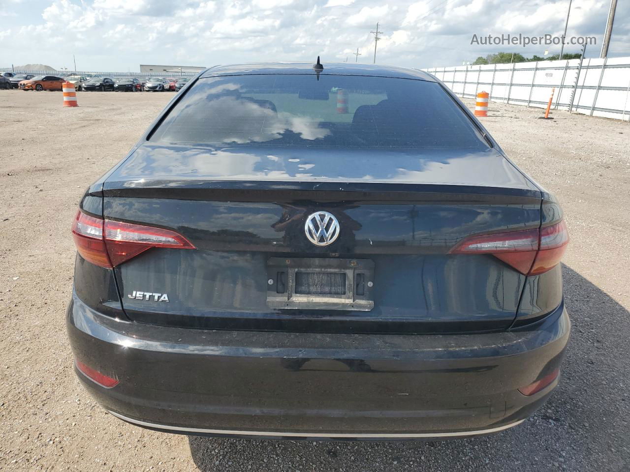 2019 Volkswagen Jetta S Черный vin: 3VWN57BU4KM107999