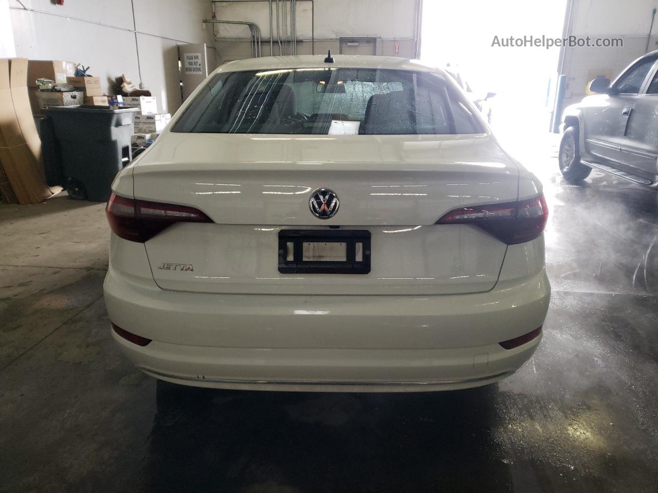 2019 Volkswagen Jetta S Белый vin: 3VWN57BU5KM105274
