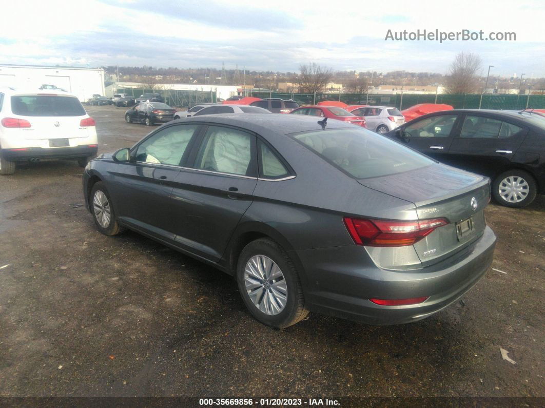 2019 Volkswagen Jetta S Gray vin: 3VWN57BU5KM165362