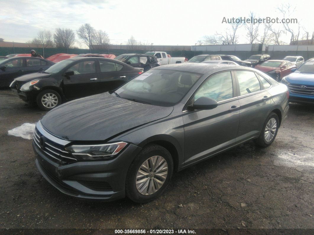 2019 Volkswagen Jetta S Gray vin: 3VWN57BU5KM165362