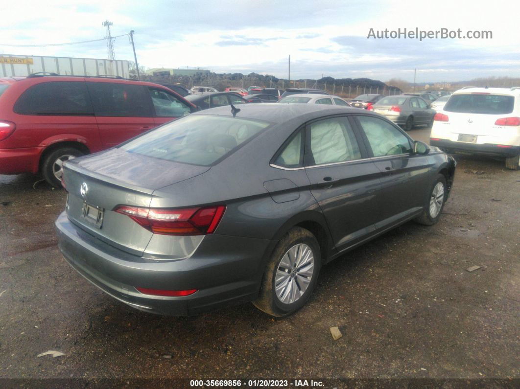 2019 Volkswagen Jetta S Gray vin: 3VWN57BU5KM165362