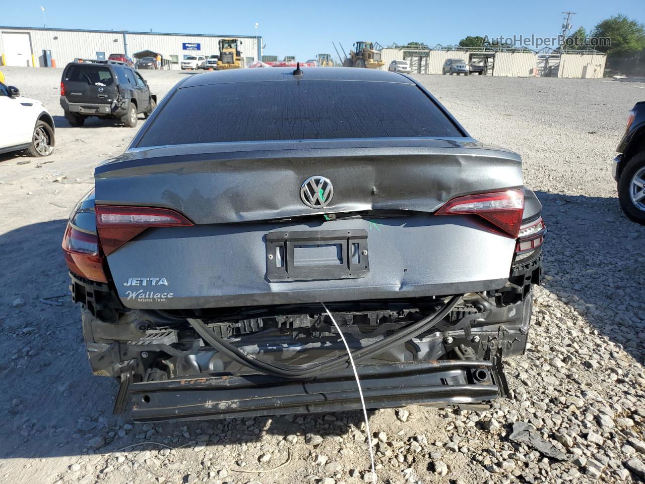 2019 Volkswagen Jetta S Gray vin: 3VWN57BU5KM268474