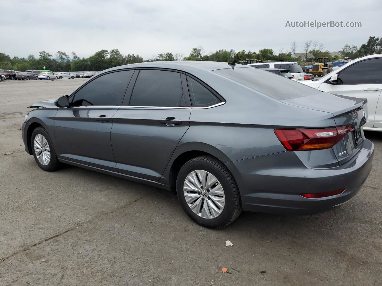 2019 Volkswagen Jetta S Gray vin: 3VWN57BU7KM107138