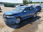 2019 Volkswagen Jetta S Blue vin: 3VWN57BU7KM113361