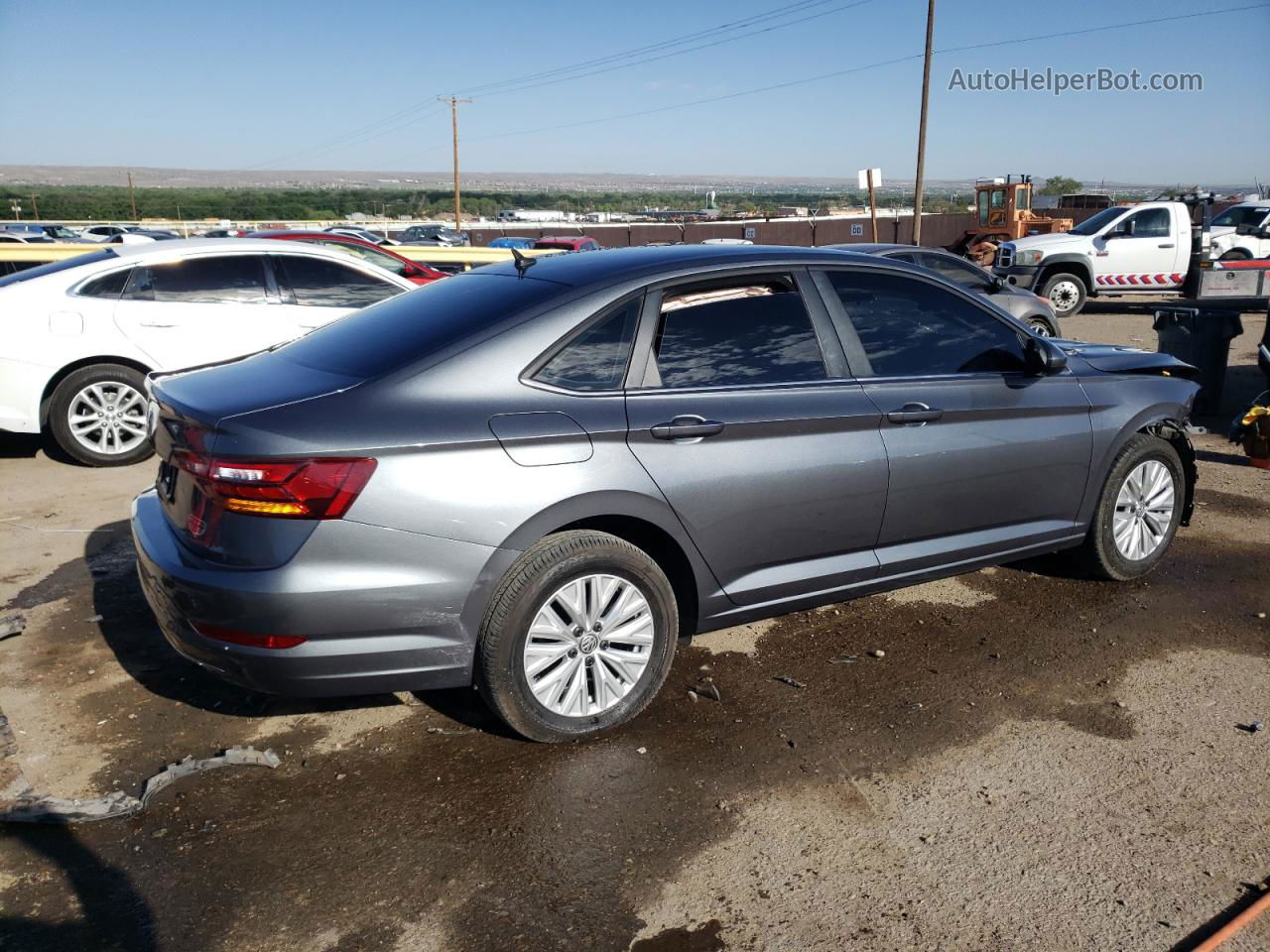 2019 Volkswagen Jetta S Charcoal vin: 3VWN57BU9KM007364