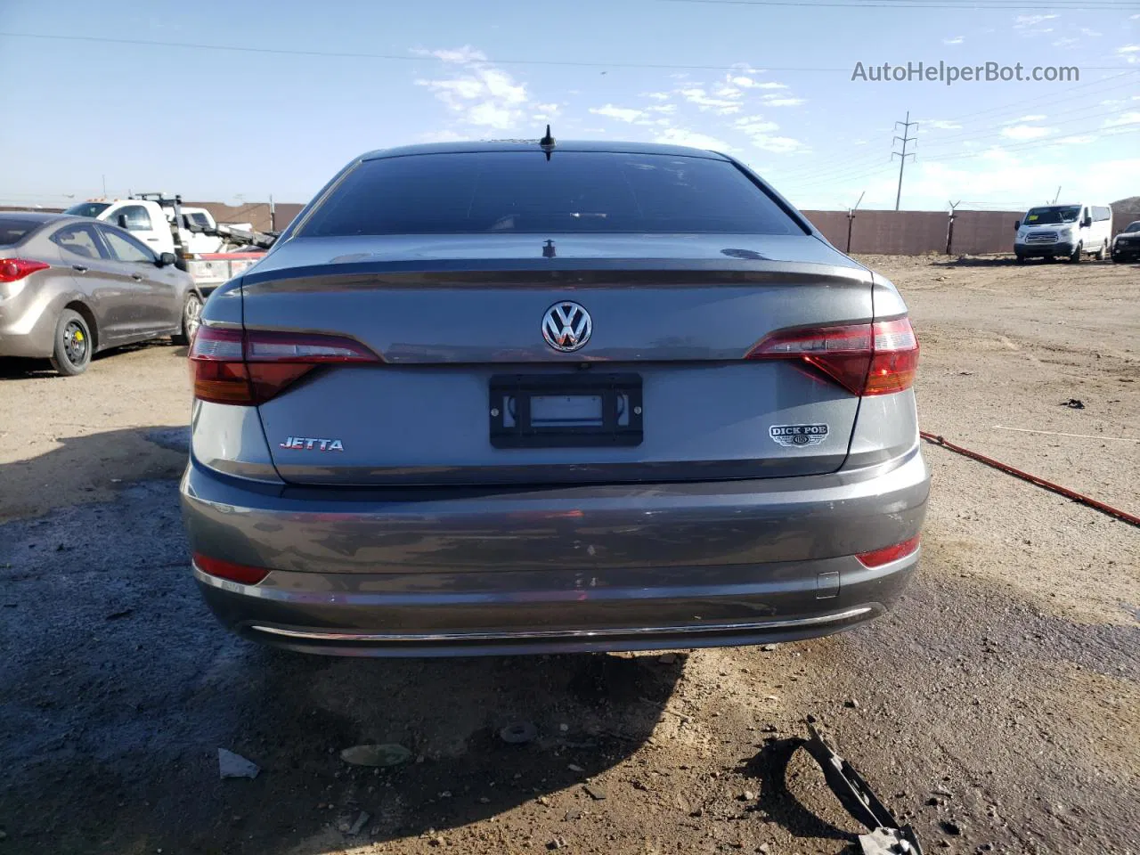 2019 Volkswagen Jetta S Угольный vin: 3VWN57BU9KM007364