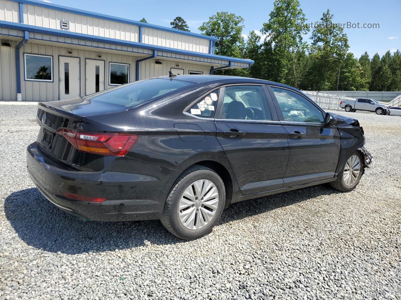 2019 Volkswagen Jetta S Black vin: 3VWN57BUXKM206956