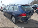 2011 Volkswagen Jetta Sportwagen 2.0l Tdi Dark Blue vin: 3VWPL7AJ0BM633262