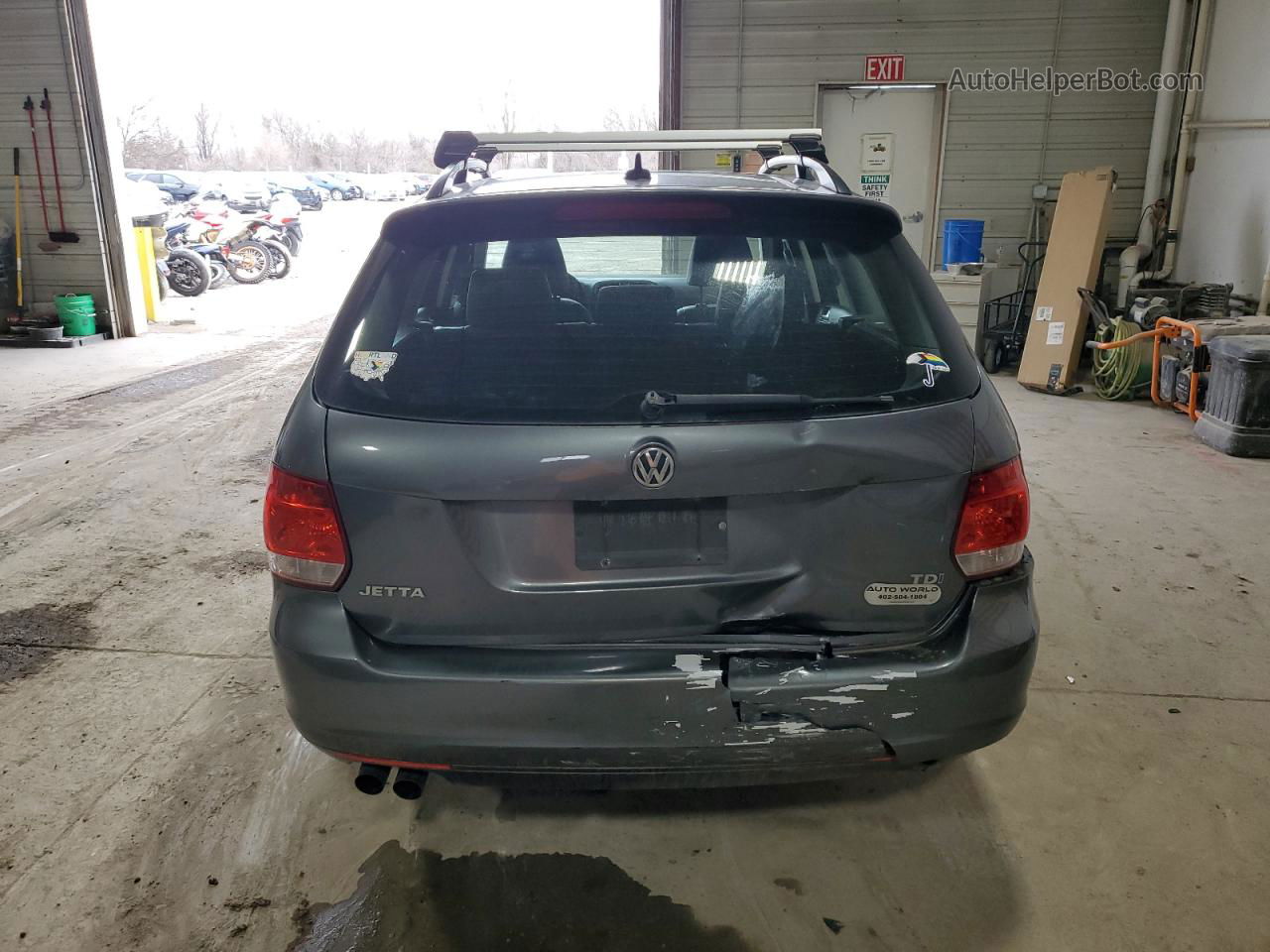 2013 Volkswagen Jetta Tdi Gray vin: 3VWPL7AJ0DM618389