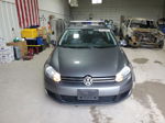 2013 Volkswagen Jetta Tdi Gray vin: 3VWPL7AJ0DM618389