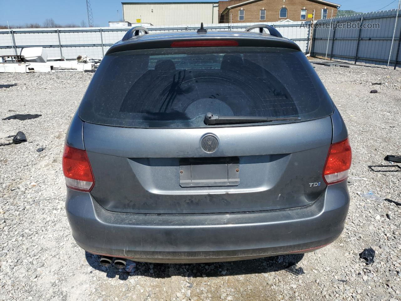 2013 Volkswagen Jetta Tdi Gray vin: 3VWPL7AJ0DM683064