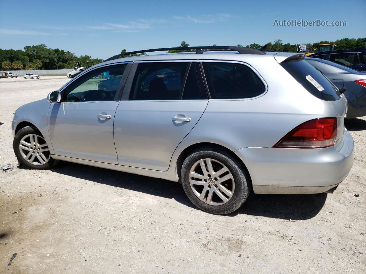 2014 Volkswagen Jetta Tdi Silver vin: 3VWPL7AJ0EM614425