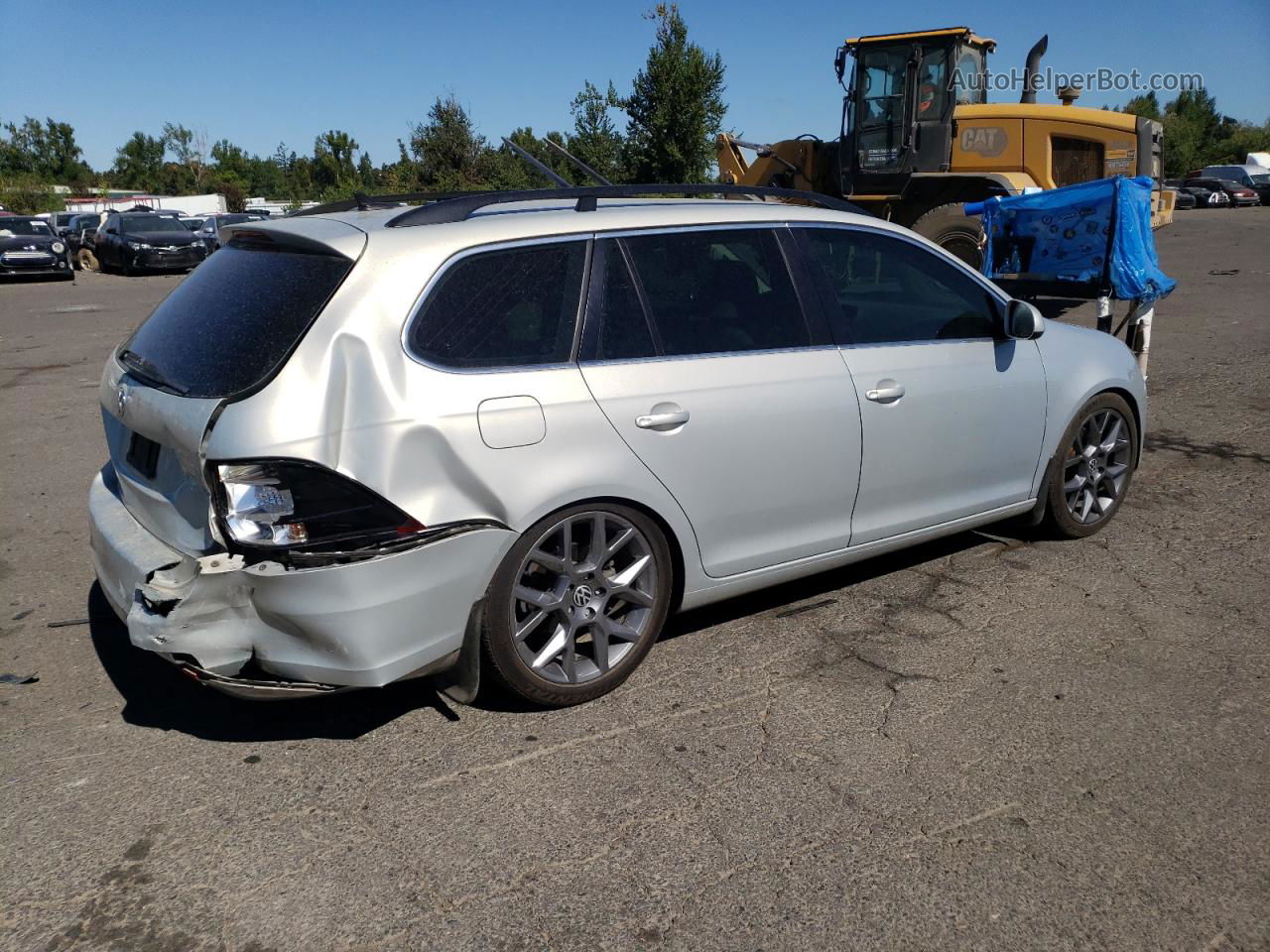 2011 Volkswagen Jetta Tdi Silver vin: 3VWPL7AJ1BM605759