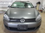 2011 Volkswagen Jetta Tdi Gray vin: 3VWPL7AJ1BM623842