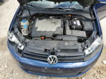 2012 Volkswagen Jetta Tdi Blue vin: 3VWPL7AJ1CM646152