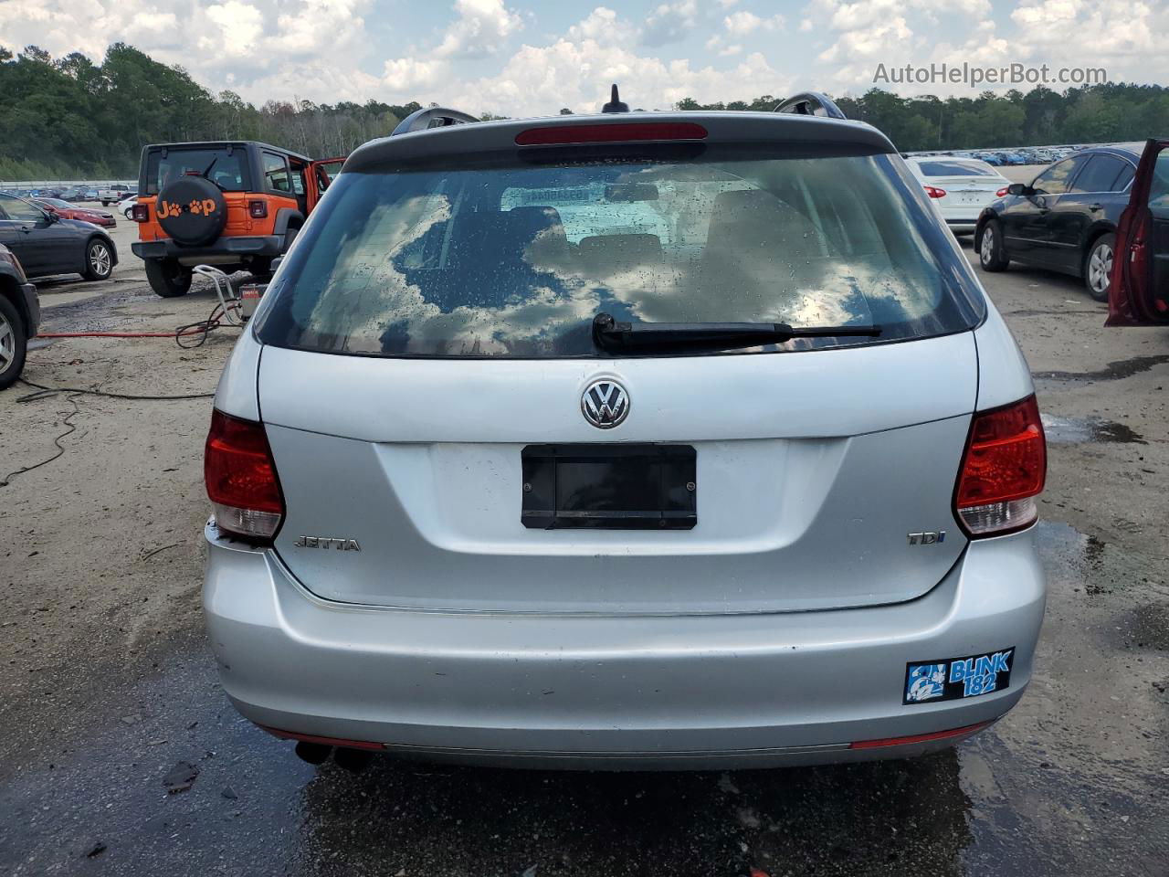 2012 Volkswagen Jetta Tdi Silver vin: 3VWPL7AJ1CM665543