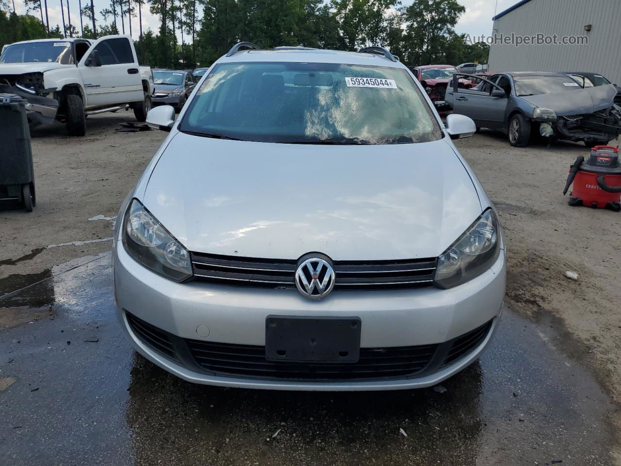 2012 Volkswagen Jetta Tdi Silver vin: 3VWPL7AJ1CM665543