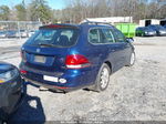 2012 Volkswagen Jetta Sportwagen 2.0l Tdi Blue vin: 3VWPL7AJ1CM696985