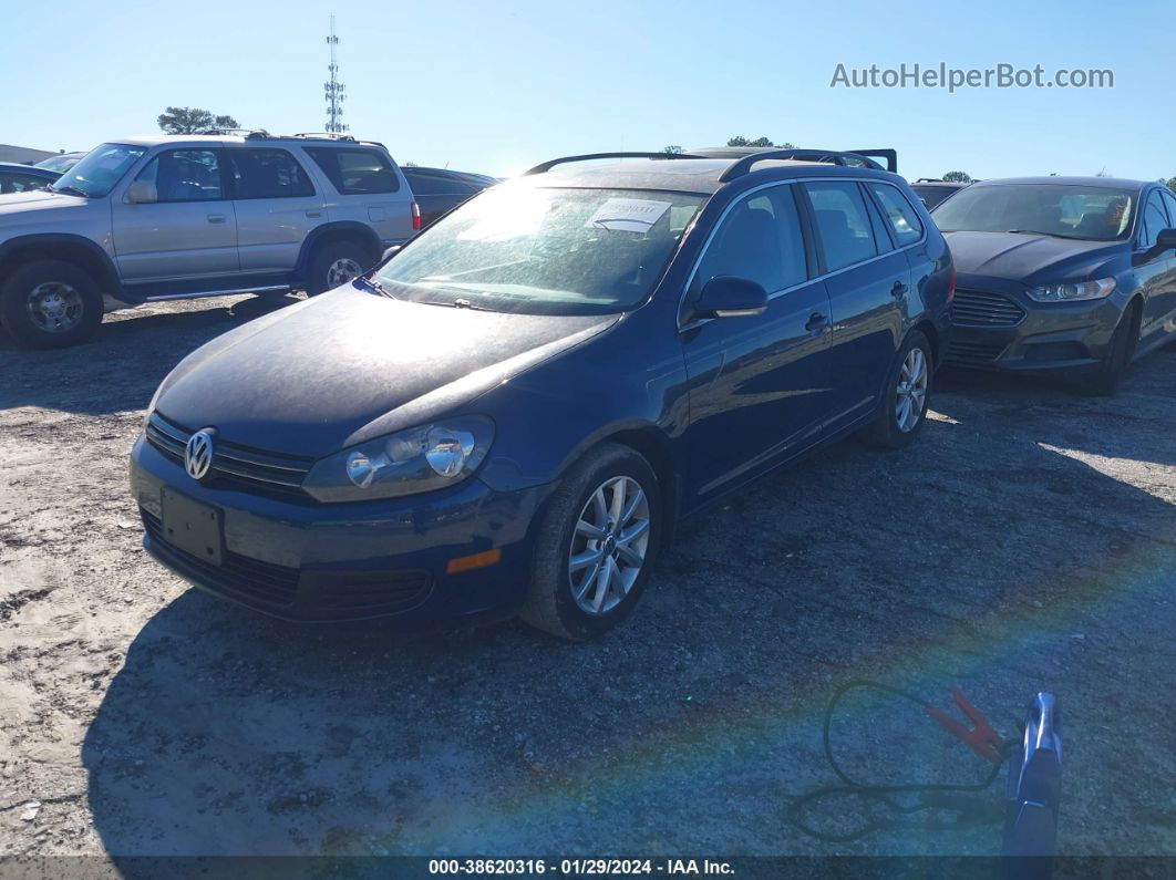 2012 Volkswagen Jetta Sportwagen 2.0l Tdi Blue vin: 3VWPL7AJ1CM696985