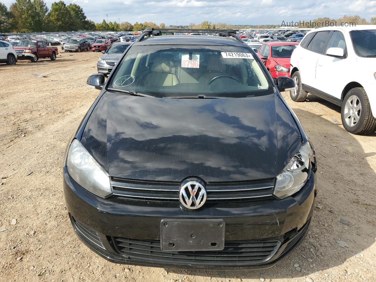 2013 Volkswagen Jetta Tdi Черный vin: 3VWPL7AJ1DM677094