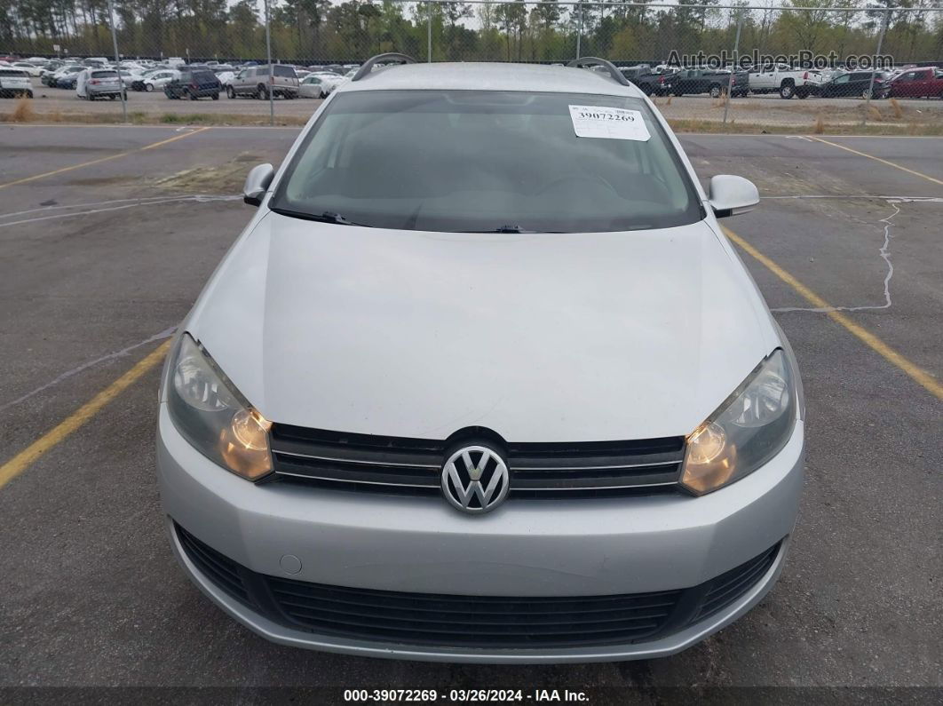 2014 Volkswagen Jetta Sportwagen 2.0l Tdi Серебряный vin: 3VWPL7AJ1EM614000